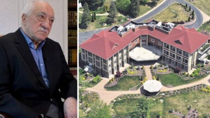 FETÖ elebaşı Gülen&#039;in malikanesinin kod adı ortaya çıktı: &#039;Yukarı&#039;