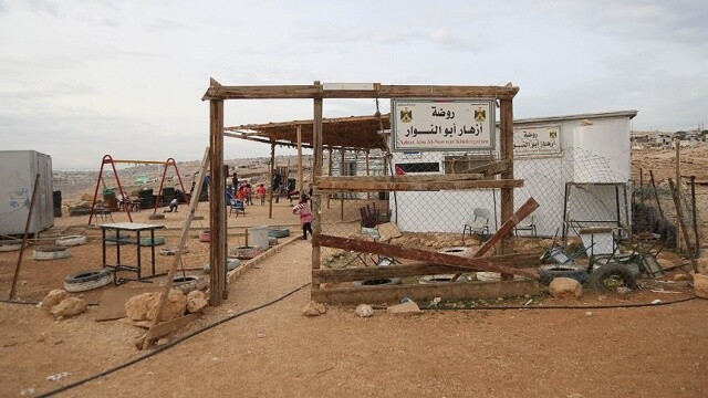 İsrail&#039;den ilkokula yıkım tehdidi