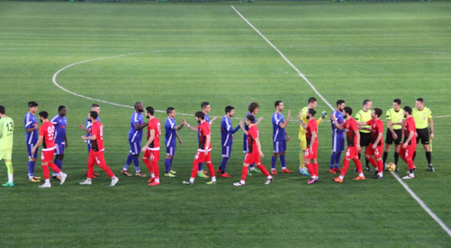 Karabükspor hazırlık maçında berabere kaldı