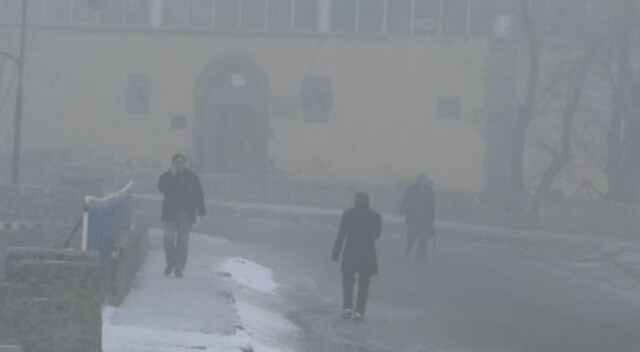 Kars’ta soğuk ve sis hayatı olumsuz etkiliyor