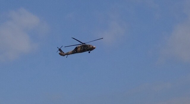 Kilis’te helikopter haraketliliği