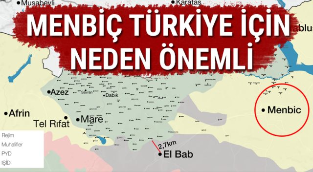 Münbiç Nerede? | Menbiç ya da Menbij Nerededir? ( Menbiç Türkiye için neden önemli?)