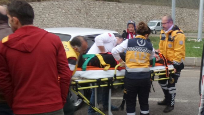 Sinop’ta trafik kaza: 1 yaralı