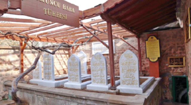 Somuncu Baba’ya Osmanlıca mezar taşı