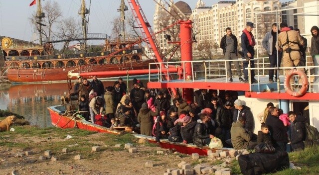 Antalya&#039;da 208 kaçak göçmen yakalandı