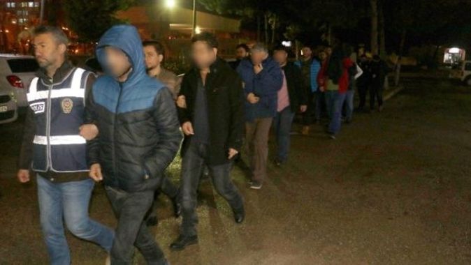 Adana merkezli dev operasyon, 104 kişi gözaltında