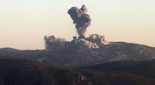 Afrin&#039;de terör örgütü hedefleri vuruluyor