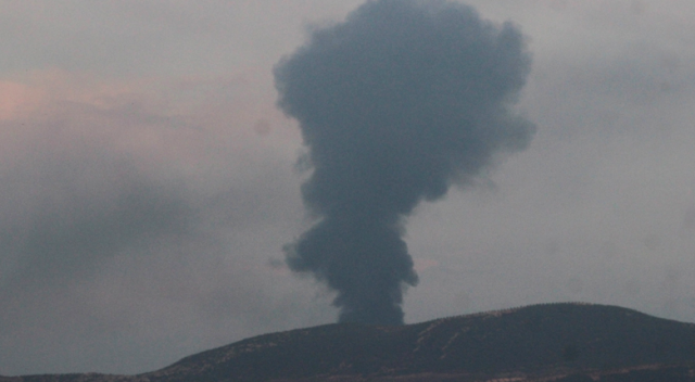 Afrin’de teröristlere ait petrol rafinerisi imha edildi