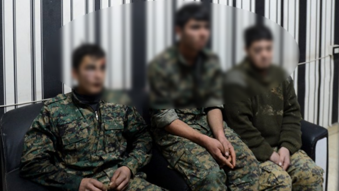 Afrin&#039;de yakalanan teröristlerden &#039;maaş&#039; itirafı