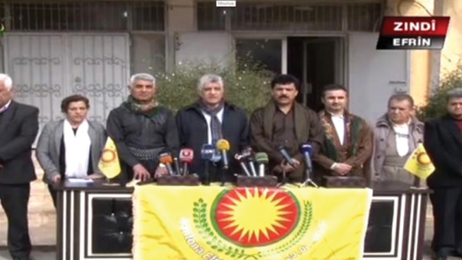 Barzani&#039;nin milletvekillerinden Afrin&#039;deki teröristlere destek mesajı