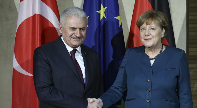 Başbakan Yıldırım ile Almanya Başbakanı Merkel bir araya gelecek