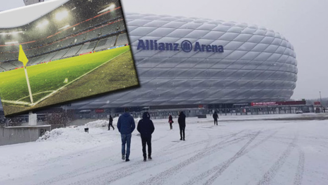 Beşiktaş maçı öncesi kar alarmı! Her yer bembeyaz