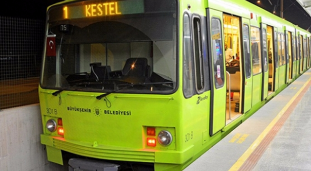 Bursa’da pazar günü metro ücretsiz