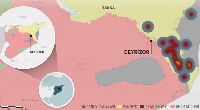 Enerji kaynakları da  PYD/PKK işgalinde