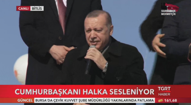 Erdoğan&#039;dan PKK paçavrası takanlara sert tepki: Daha çok ağlayacaksınız