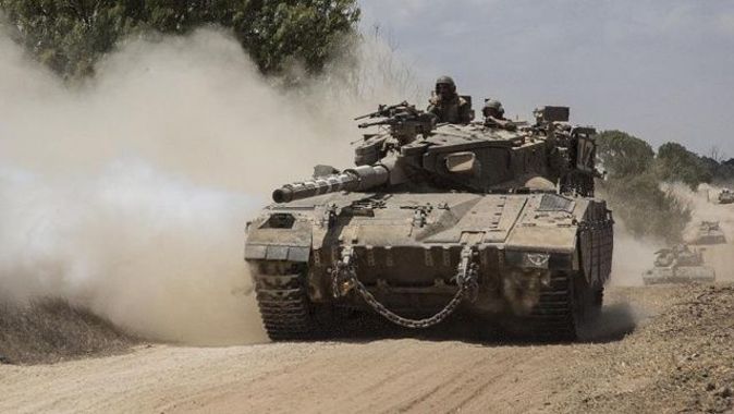 Gazze sınırındaki patlamada 4 İsrail askeri yaralandı