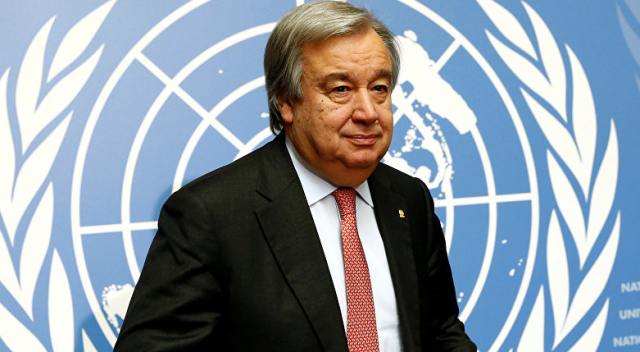 Guterres: Suriye parçalanma riskiyle karşı karşıya
