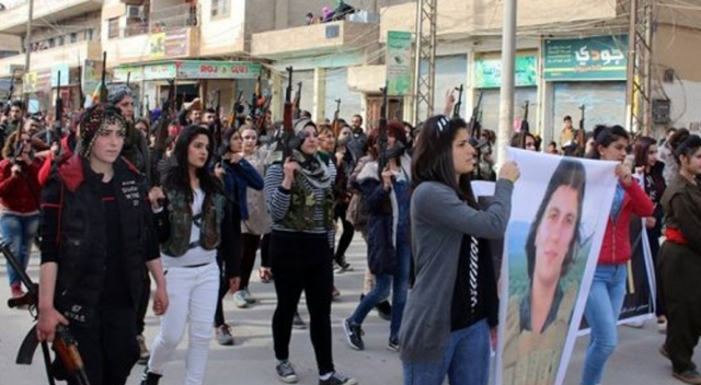 İşte Afrin&#039;deki sivil kıyafetli teröristler