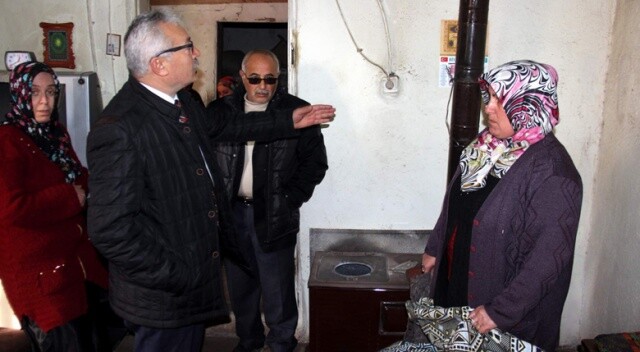 Kayseri&#039;de soba gazından zehirlenen yaşlı çift öldü