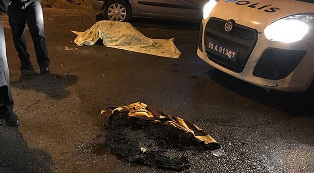 Korkunç olay! Sokak ortasında yanmış kadın cesedi bulundu
