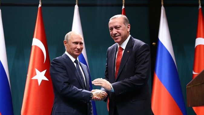 Cumhurbaşkanı Erdoğan, Putin&#039;le görüştü