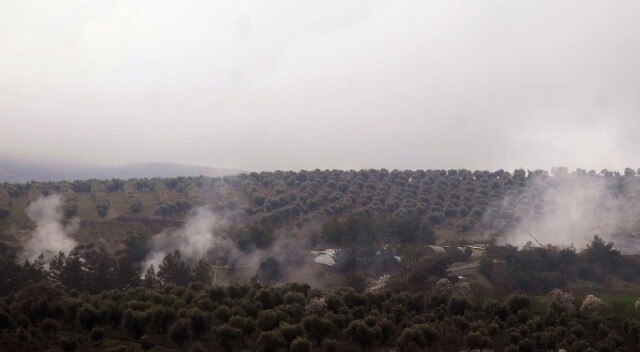 Tanklar Afrin’in kuzeyini vuruyor