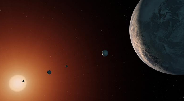 TRAPPIST-1&#039;deki gezegenlerin bazılarında bol miktarda su olabilir
