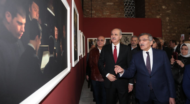 Zeytinburnu Belediye Başkanı Aydın, sergi açtı