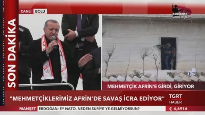 Cumhurbaşkanı Erdoğan: 3300 terörist etkisiz hâle getirildi