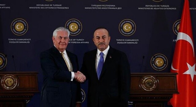 Dışişleri Bakanı Çavuşoğlu Tillerson ile görüştü