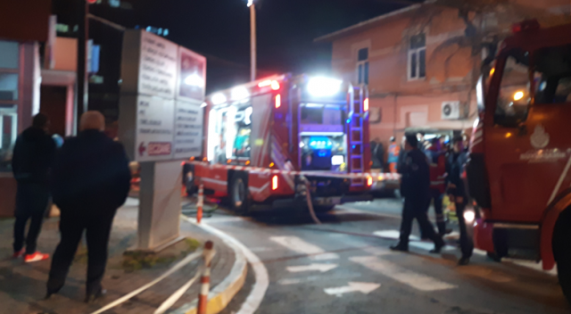 İstanbul Çapa Tıp Fakültesi Acil Servisi&#039;nde yangın çıktı