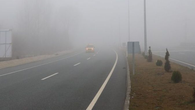 Kastamonu&#039;da sis ulaşımı etkiliyor