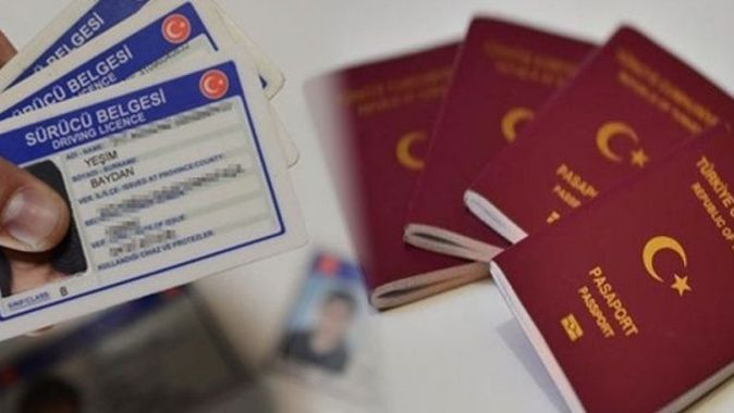 Pasaport ve ehliyetler için yeni uyarı