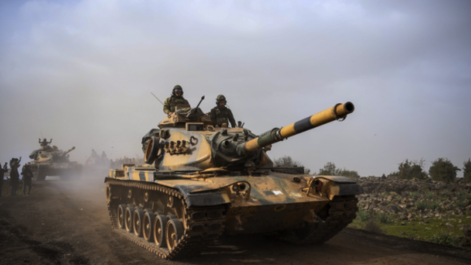 Tanklar Afrin’i kuşattı