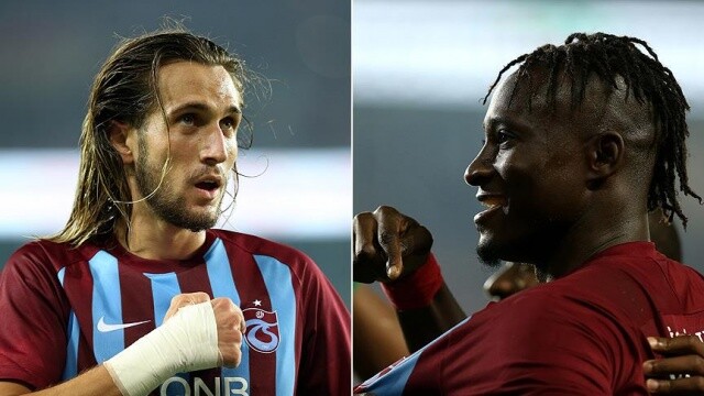 Trabzonspor&#039;un Galatasaray karşısındaki golcüleri Yusuf ve N&#039;Doye