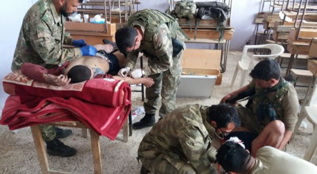 TSK&#039;dan Afrin&#039;e insani yardım