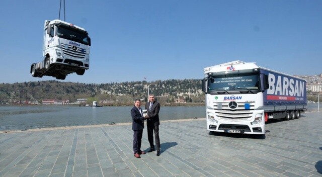 Türkiye’nin en büyük kamyon teslimatı