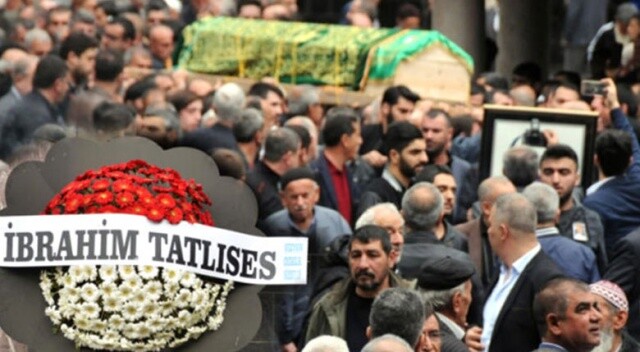 Zaza Şehmuz&#039;un cenazesine İbrahim Tatlıses de çelenk gönderdi