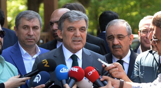 Abdullah Gül&#039;den adaylık açıklaması