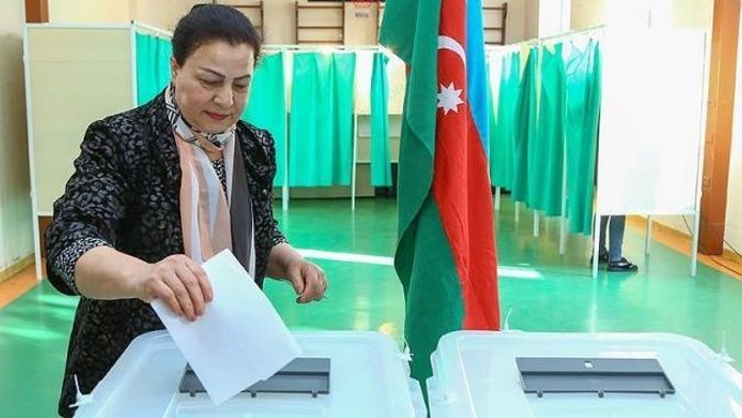 Azerbaycan cumhurbaşkanını seçiyor