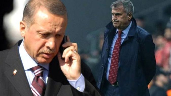 Cumhurbaşkanı Erdoğan, Şenol Güneş&#039;i aradı