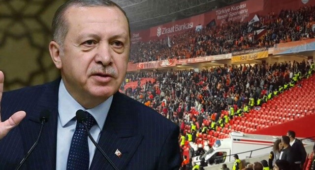 Erdoğan&#039;dan Başakşehir taraftarına çağrı: Tribünlerin dolması lazım