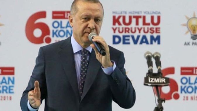 Erdoğan&#039;dan partililere mesaj