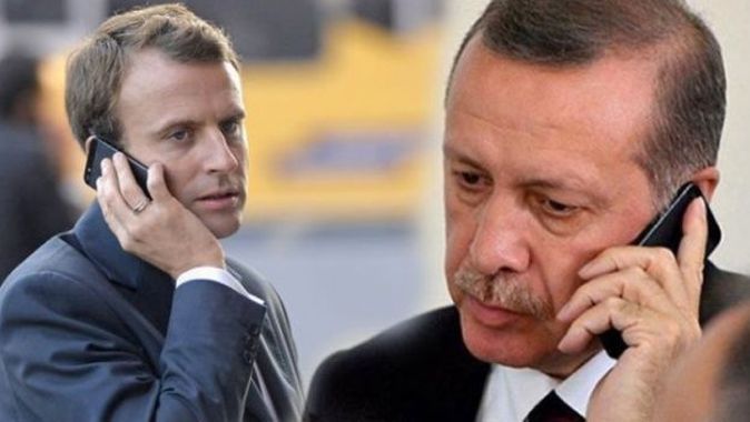 Erdoğan, Fransız mevkidaşıyla görüştü