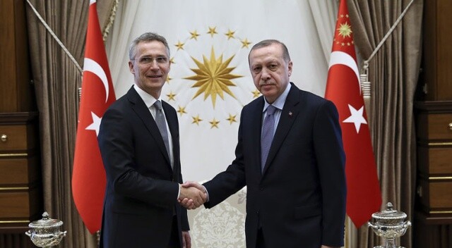 Erdoğan ile Stoltenberg görüşmesi sona erdi