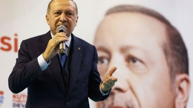 Erdoğan: Türklere rezil oluruz diye vazgeçtiler