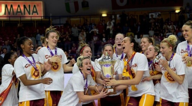 Galatasaray&#039;dan bir Avrupa şampiyonluğu daha: Aslansınız kızlar!