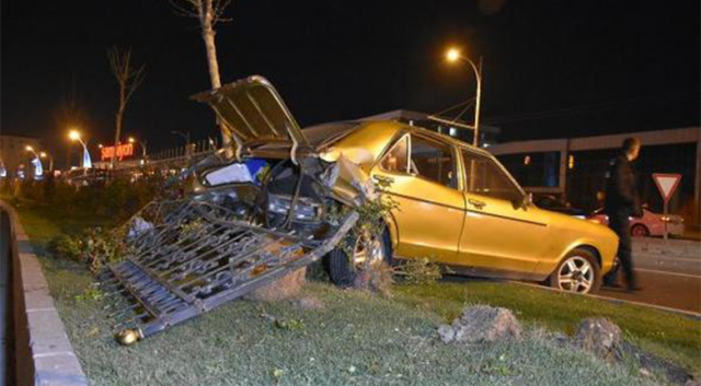 Malatya&#039;da trafik kazası: 4 yaralı