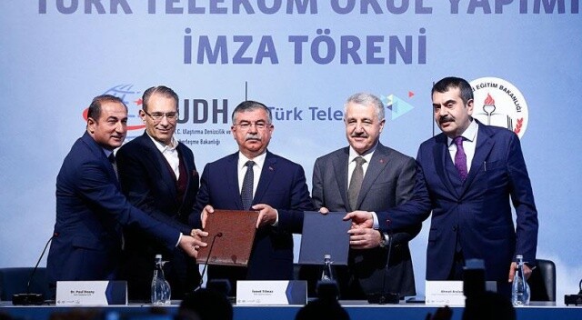 MEB-Türk Telekom Okul Yapım Protokolü imzalandı