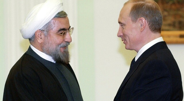 Putin ile Ruhani bir araya geldi